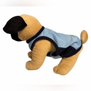 Blue Polyester Dog Vest Shirt size M